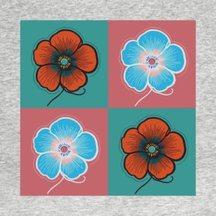 Complimentary Poppies T-Shirt